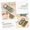 Angoily Cable Management Box Slots Cord Organizer High Transparency Storage for Cables and Chargers Durable As Material Versatile Use for Office and Home with Lid for Dust Protection view 3