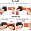 3 PACK Sport Band Compatible with Fitbit Sense 2 / Versa 4, Classic Soft Straps for Fitbit Sense / Versa 3 Smart Watch (Small, Turmeric/Orange/Coral Red) view 4