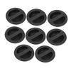 Angoily 8pcs Speaker Mount Handle Round Handles for Speaker Cabinet Easy Carrying Grip Non-Slip Abs Material for Events view 1