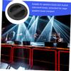 Angoily 8pcs Speaker Mount Handle Round Handles for Speaker Cabinet Easy Carrying Grip Non-Slip Abs Material for Events view 2