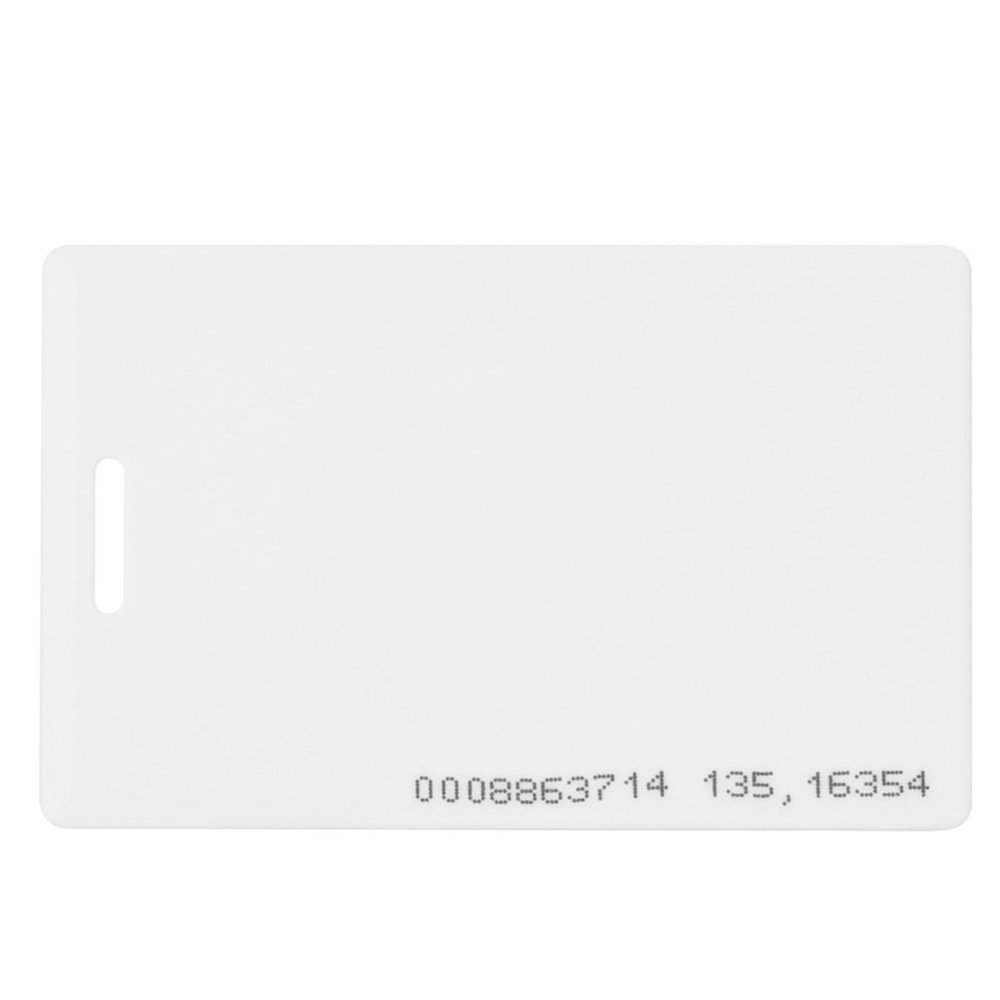 10Pcs Proximity RFID Cards, 125Khz Proximity ID Duplicator RFID Proximity Cards for Time Clock RFID Readable Access Card Proximity RFID Id Card Door Access Control for Home School