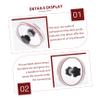 Hoement 1pc Vinyl Record Label Saver Clamp Portable Cleaning Tool Wiper for Record Protection and Maintenance for Vinyl Collectors and Enthusiasts view 3