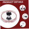 Hoement 1pc Vinyl Record Label Saver Clamp Portable Cleaning Tool Wiper for Record Protection and Maintenance for Vinyl Collectors and Enthusiasts view 4