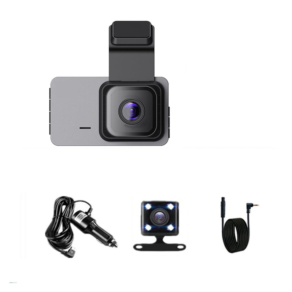 2K 1440P Car DVR Dash Cam Rear View Car Camera Dashcam Drive Video Recorder Night Vision Auto Parking Monitor Black Box(DVR Rear Camera,32G TF Card)