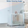 Flexible Baby Monitor Mount Stand Compatible with Babysense Max View V43/HD S2/V24R/PRISMA Baby Camera and Other with 1/4" Threaded Hole Camera, Adjustable Baby Monitor Wall Mount Stand Holder view 3