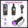 Dunzy 7 Pcs Ghost Hunting Equipment Kit for Paranormal Enthusiasts Includes 8GB Digital Voice Audio Recorder, Emf Meter Detector, 4 Pcs Ghost Hunting Cat Balls, UV Flashlight Set for Entertainment Use view 2