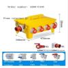 Boartechs Home Wall Mounted Multi-Function Outdoor Socket Distribution Box Distribution Industrial Sockets Outdoor Water-Proof 380V Wall Mounted Mobile Power Supply IP44/IP6(1808-C105) view 2