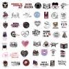 50Pcs Dark Romance Book Stickers for Kindle, Romance Bookish Sticker Pack for Readers Adult Spicy Booktok Vinyl Decals for Laptop Ebook Reader Water Bottle Girls (Black) view 2