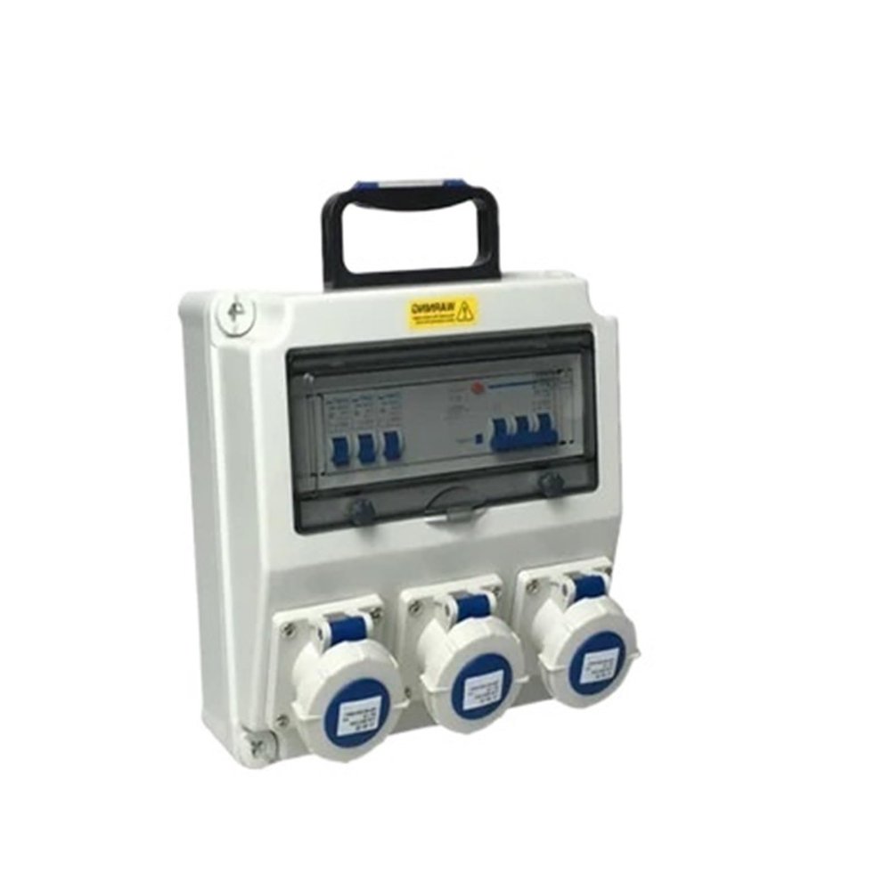 Home Wall Mounted Multi-Function Outdoor Socket Wall Power Distributor Power Distribution Board 16A / 32A 230V / 400V Sockets for Outdoor Workshop Wire & Power Arrangement(XP-5)
