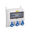 Home Wall Mounted Multi-Function Outdoor Socket Wall Power Distributor Power Distribution Board 16A / 32A 230V / 400V Sockets for Outdoor Workshop Wire & Power Arrangement(XP-5) view 3