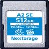 Nextorage Japan Cfexpress 4.0 Type A 512GB Memory Card VPG200 Max. Read 1900MB/s Max. Write 1700MB/s NX-A2SE512G view 1