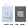 EMONITA Magnetic Wall Mount with Charging Case A11 for iPad Pro 11-Inch (M4). 100-250V AC 18W Quick Charge, Strong Magnets, 360 Rotation view 4