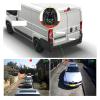 Dual Lens Reversing Camera 3rd Brake Light Camera Reverse Camera Compatible for Fiat Ducato/Citroen Jumper/Peugeot Boxer/Opel Movano C view 2