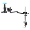 Microscope 55Mp 4K Set Microscope Camera 180X C Mount Lens Articulating Rotatable Arm Desktop Clamp Stand view 1