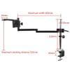 Microscope 55Mp 4K Set Microscope Camera 180X C Mount Lens Articulating Rotatable Arm Desktop Clamp Stand view 3