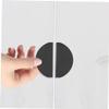 IWOWHERO 2pcs Drawer Pull Handles Semicircle Cabinet Pulls Space Aluminum Knobs for Dresser Cabinet Drawer view 4