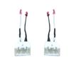 Edinstry Car 2Pcs Speaker Connector for Mazda for Ford for Lincoln Wire Harness Adapter Connector view 1