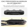 Aluminum Alloy Bracket + PU Lanyard for DJI RC PRO/Smart Controller, Switchable Single & Double Buttons (Bracket+Lanyard) view 3