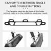Aluminum Alloy Bracket + PU Lanyard for DJI RC PRO/Smart Controller, Switchable Single & Double Buttons (Bracket+Lanyard) view 4