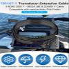 yourour Replacement for Humminbird 720107-1, 9 M360 2DDI Y - MEGA 360 & 2D/MDI Y Cable, Transducer Extension Cable Compatible with MEGA 360 Transducer and Helix 8,9,10,12,15 Series Fish Finders view 2