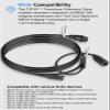yourour Replacement for Humminbird 720107-1, 9 M360 2DDI Y - MEGA 360 & 2D/MDI Y Cable, Transducer Extension Cable Compatible with MEGA 360 Transducer and Helix 8,9,10,12,15 Series Fish Finders view 3