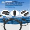 yourour Replacement for Humminbird 720107-1, 9 M360 2DDI Y - MEGA 360 & 2D/MDI Y Cable, Transducer Extension Cable Compatible with MEGA 360 Transducer and Helix 8,9,10,12,15 Series Fish Finders view 4