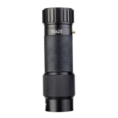 10x25 Monoculars Handy Mini Telescope Metal Material 8 Degree for SV301 F9357B