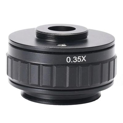 JOEBO Microscope Kit Trinocular Stereo Microscope Synchronous Picture Adapter C-Mount Camera Assemble 0.3X 0.5X 1x Shrink Microscope Lens Adapters(0.35X)