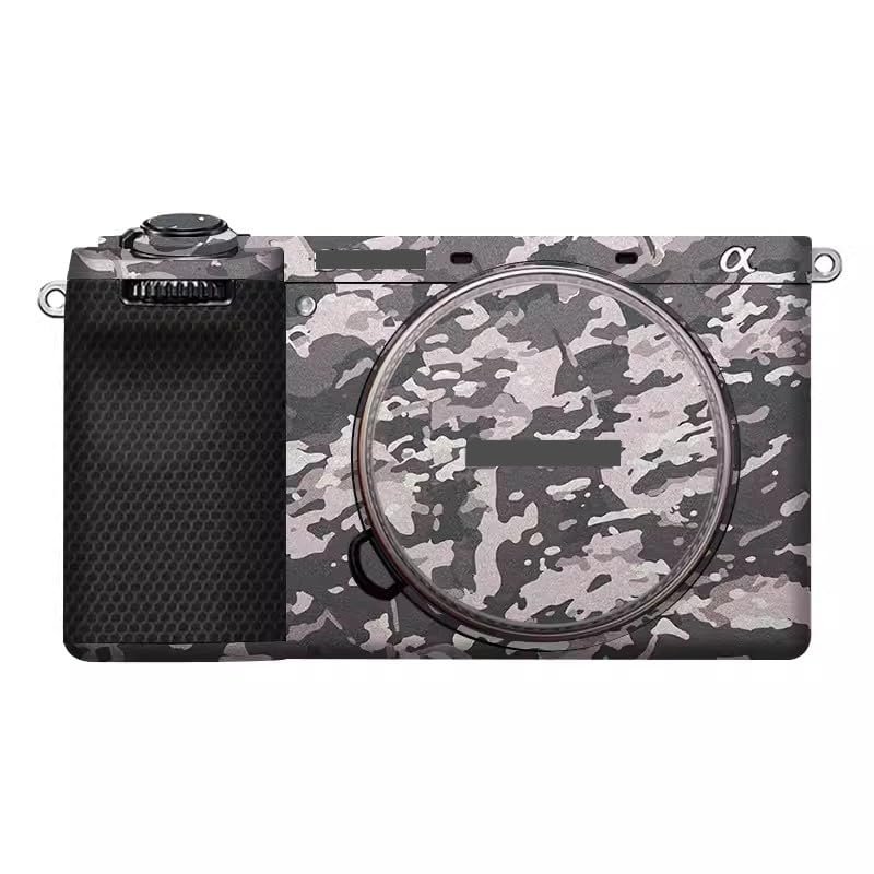Alpha 6700 Camera Body Sticker Protective Skin Vinyl Film Decals Accessories for Sony A6700 (Field Camouflage)