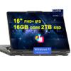 Lenovo Yoga 7 16 2-in-1 AI PC Laptop | 16" FHD+ IPS Touch (Glossy) | Intel 12-core Ultra 7 155U | 16GB DDR5 2TB SSD | Backlit Fingerprint Thunderbolt4 Win11Pro w/DLCA Accessory view 1