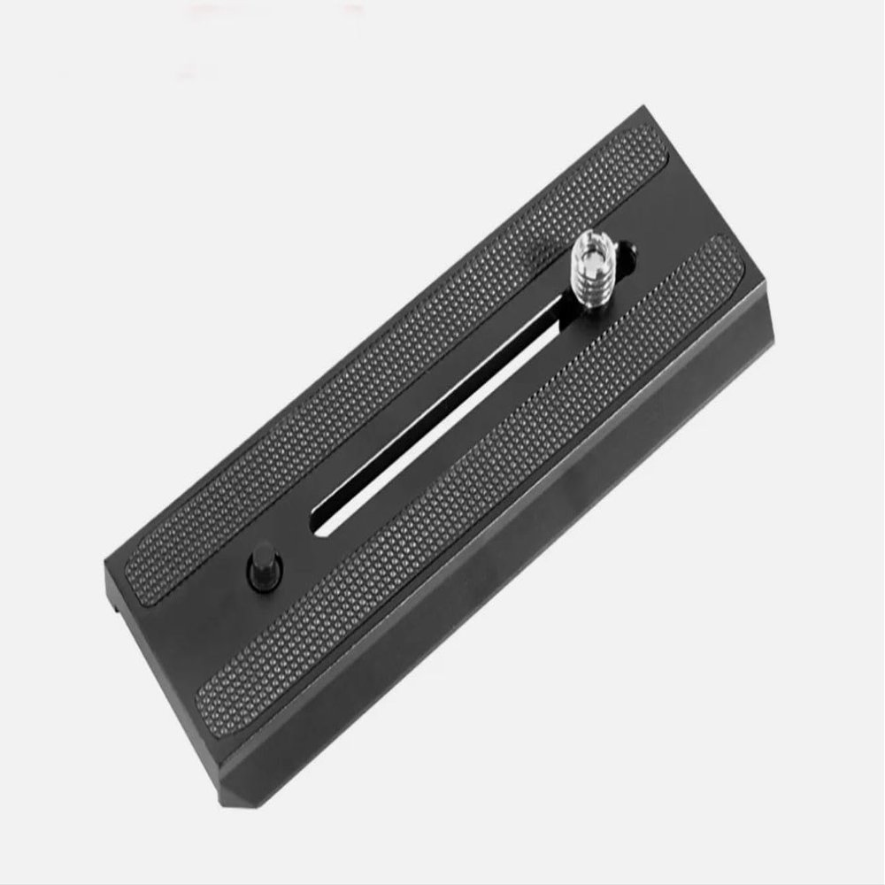 140mm Long Quick Release Plate Compatible w/ 504PLONG for Manfrotto 504HD PTZ Fluid Head