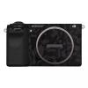 Alpha 6700 Camera Body Sticker Protective Skin Vinyl Film Decals Accessories for Sony A6700 (Shadow Camo Black) view 1