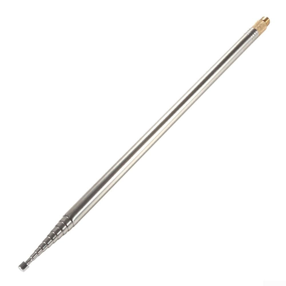 2.5M Whip Antenna, Stainless Steel Telescopic Whip Antenna, for PAC12 JPC-7 DIY Shortwave Antenna Radio, Retracted Length 33.8CM Radio Antennas(1PCS)