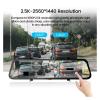 2.5K Dash cam Camera Car DVR High Resolution Car Camera Black box12 inch Mirror Recorder Compatible for Android Auto Driving(A38-Only 2.5K Camera,128G1) view 4