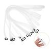 BESPORTBLE 10pcs Hook and Loop Strap Roll Cable Management Fastener Back Fastening Strap for Soccer Goal Net DIY Organizing Hook Loop Strips view 3