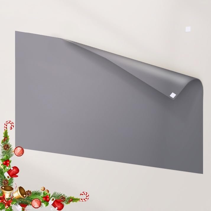 GSKFXJ Portable Projector Movies Screen HD 16:9, 60" 110" 120" Foldable Projection Screen Anti-Light Home Cinema Movie Screen, Wrinkle Free(84inch)