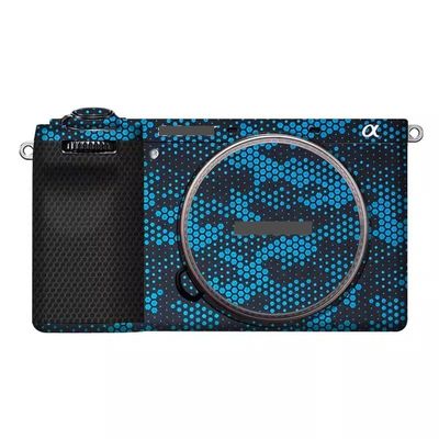 Alpha 6700 Camera Body Sticker Protective Skin Vinyl Film Decals Accessories for Sony A6700 (Mamba Blue)