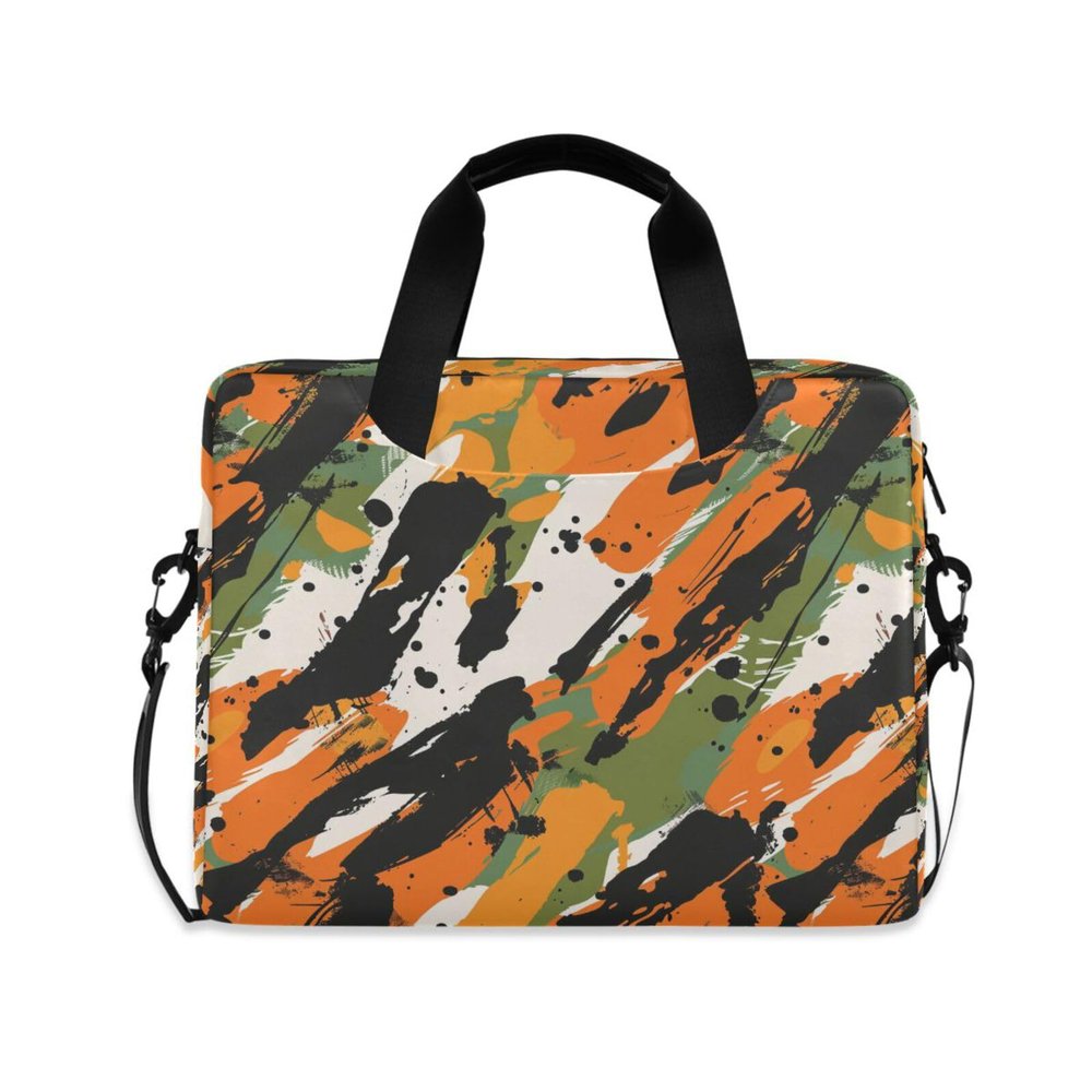 12 13 14 15.6 16inch Laptop Sleeve Computer Briefcases Shoulder Bag Carrying Case Compatible for Men Women travel work use,pattern 1