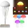 Led Cute Jellyfish Night Light, Jelly Fish Lamp, RGB Gradient Cute Jellyfish Bedside Lamp Voice Control Light Rechargeable, Type-C Table Lamp Bedside Lamp with Touch Sensor Lamp for Bedroom view 1