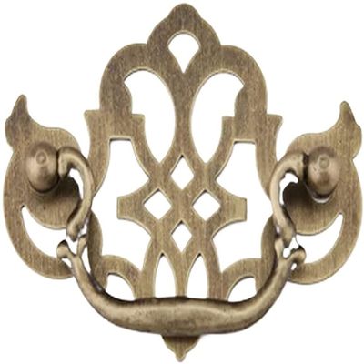BLHSHLB Kitchen Cabinet Handles Antique Furniture Handles Vintage Pull Handles, Antique Brass Handles, Cabinet Closet Pull Wardrobe Drawer Furniture Hardware Accessories Handle 1 Pieces