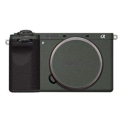 Alpha 6700 Camera Body Sticker Protective Skin Vinyl Film Decals Accessories for Sony A6700 (Leather Green)