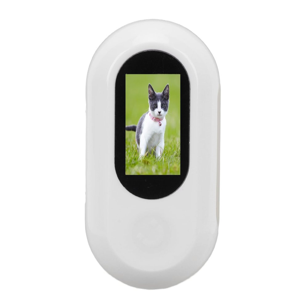ZJchao Cat Collar Camera, 1080P Definition Body Camera with Video Recording, 0.96 Inch LCD Screen, to 128G Storage, Outdoor & Indoor Action Camera