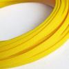 EASYFA PET Braided Wire Sleeve 2 to 14mm Tight High Density Cable Protection Expandable UV, Cable Sleeve Split Sleeving(UV Yellow,8MM*1 Meter) view 1