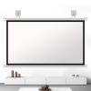 HJXGQJM White HD Pull Down Projector Screen, 40", 50", 60", 72" Portable Projector Screen, 16:9 HD Foldable Projector Screens Pull Down, for Home Theater Cinema Indoor Outdoor(16:9,40") view 1