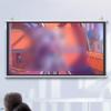 HJXGQJM White HD Pull Down Projector Screen, 40", 50", 60", 72" Portable Projector Screen, 16:9 HD Foldable Projector Screens Pull Down, for Home Theater Cinema Indoor Outdoor(16:9,40") view 4