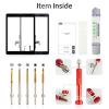 for Onn 100092980 Screen Replacement for Onn 100092980 Digitizer for Onn FPC-WM1036P-V1.0 Touch Screen Repair Kits Black 10.1" (Without LCD) view 4