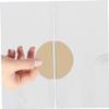 TOBBOMEY 2pcs Unique Shape Handles Cabinet Knobs Replacement for Dresser Kitchen view 4