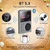 MP3 Player with Bluetooth 5.3, Lossless DSD FLAC HD HiFi Portable Music Player for Sports Running, 2.4in HD Screen, ALPS Scroll Control, 10H Music Playback, 256GB Support view 3