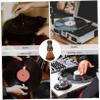 Didiseaon Vinyl Record Cleaning Brush Portable Static Record Cleaner for Dust Removal Professional Fiber Brush Restores Original Sound Lightweight and Reusable Design view 2