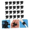Mikikit 40pcs Strain Relief Cable Gland Connectors Cord Connectors for Neat Wiring Protects Wires from Wear for Electrical Equipment Junction Boxes view 2